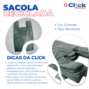 Sacola Reciclada Colorida 45 X 60 - 5KG