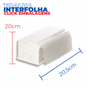 Toalha Interfolha Branco - 5 Pacotes com 1000 Unidades