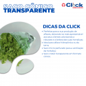 Saco Cônico Hortaliças Alface Transparente Micro Perfurado 35cm - 1000 Unidades