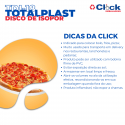 Disco de Isopor Liso EPS Pizza Bolo Frios Torta 18CM - 400 Unidades