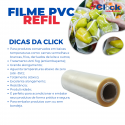 Filme PVC Resinite (Refil) - 45cm X 300MT - 12 Unidades