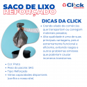 Saco REFORÇADO P/ Lixo 40LTS - 5KG